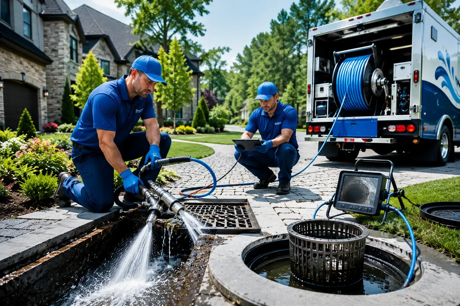Local outdoor drain cleaning professionals in Scroggins, TX